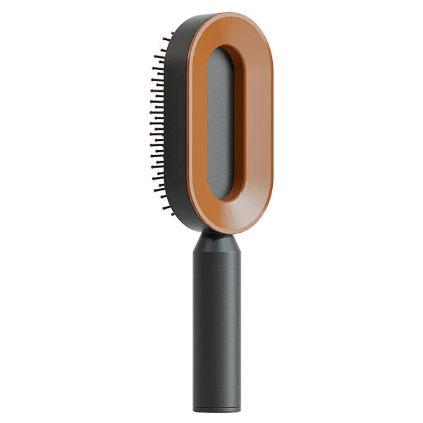 Self Cleaning Hair Brush For Women One-key Cleaning Hair Loss Airbag Massage Scalp Comb Anti-Static Hairbrush - Image 4